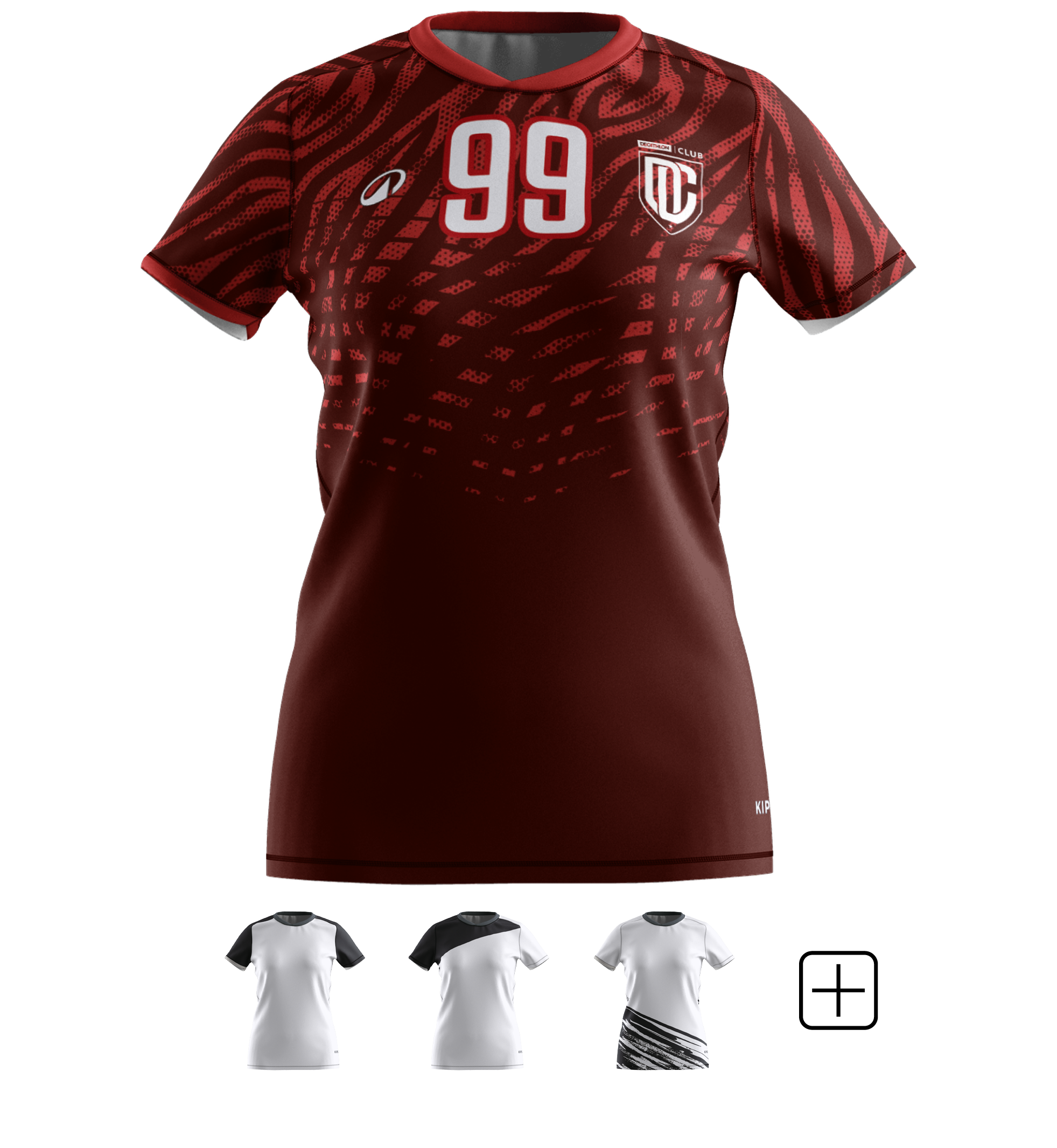 MAILLOT HANDBALL MANCHES COURTES FEMME H500