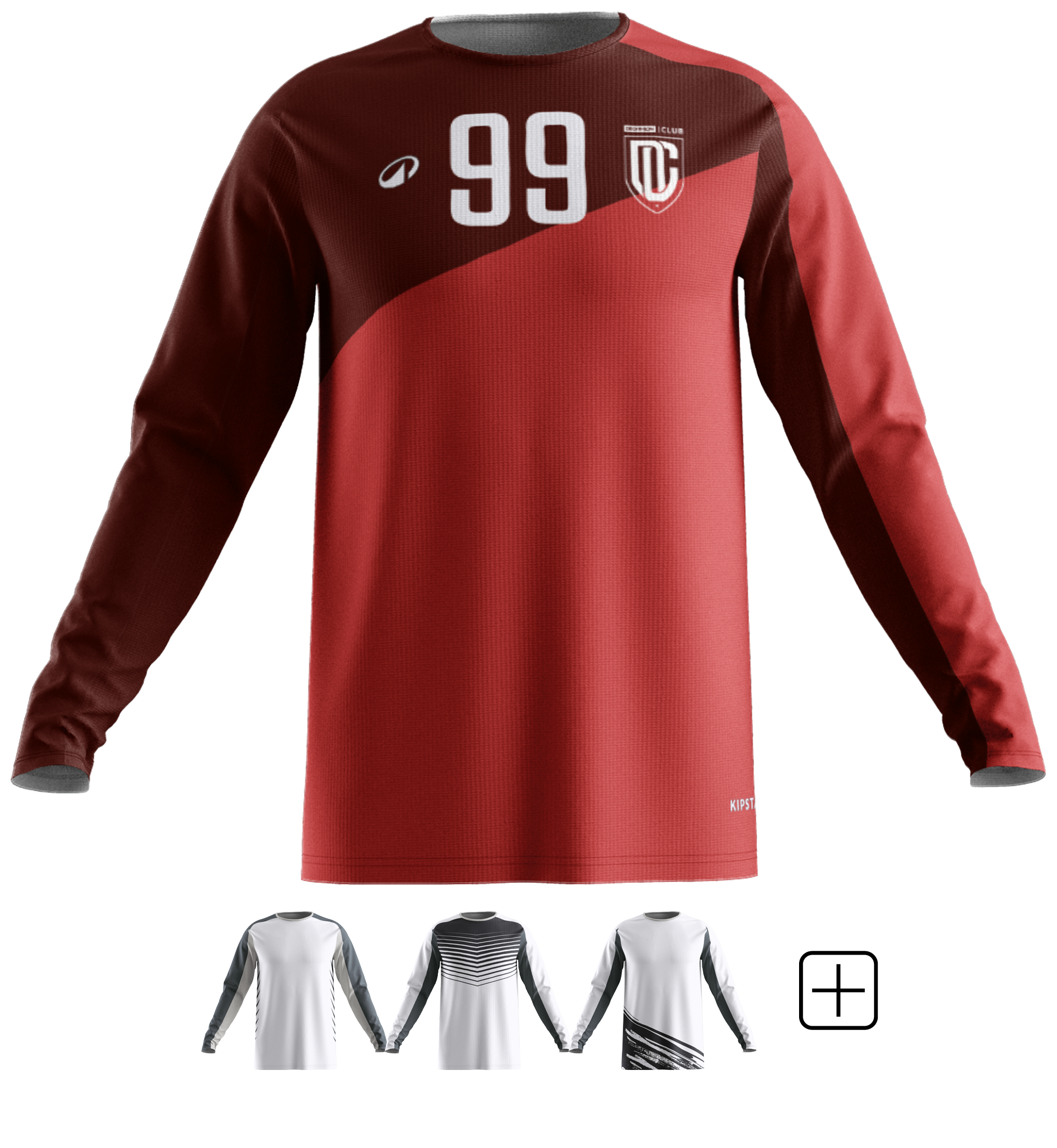 MAILLOT DE HANDBALL GARDIEN MANCHES LONGUES HOMME H500