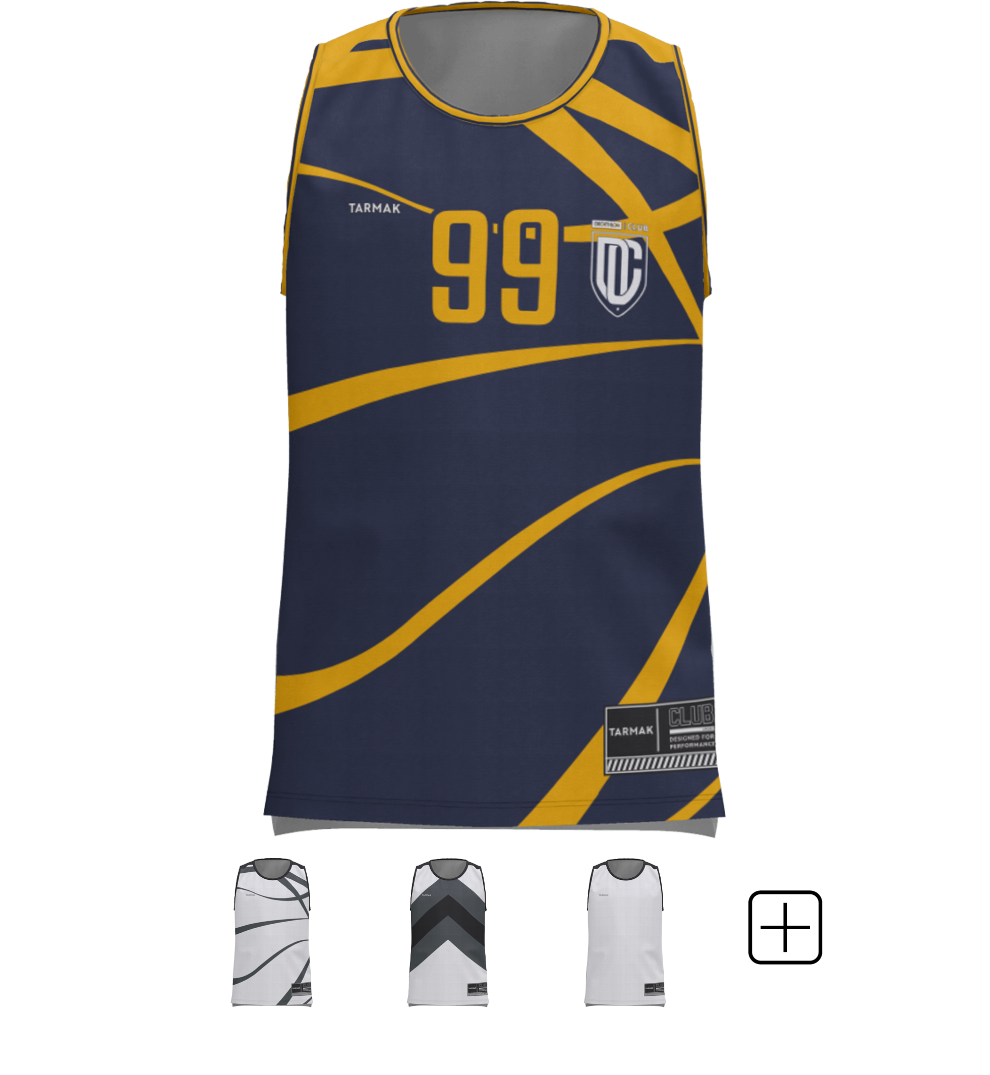 Maillot De Basket Junior T500 pour les clubs et equipes Decathlon Pro