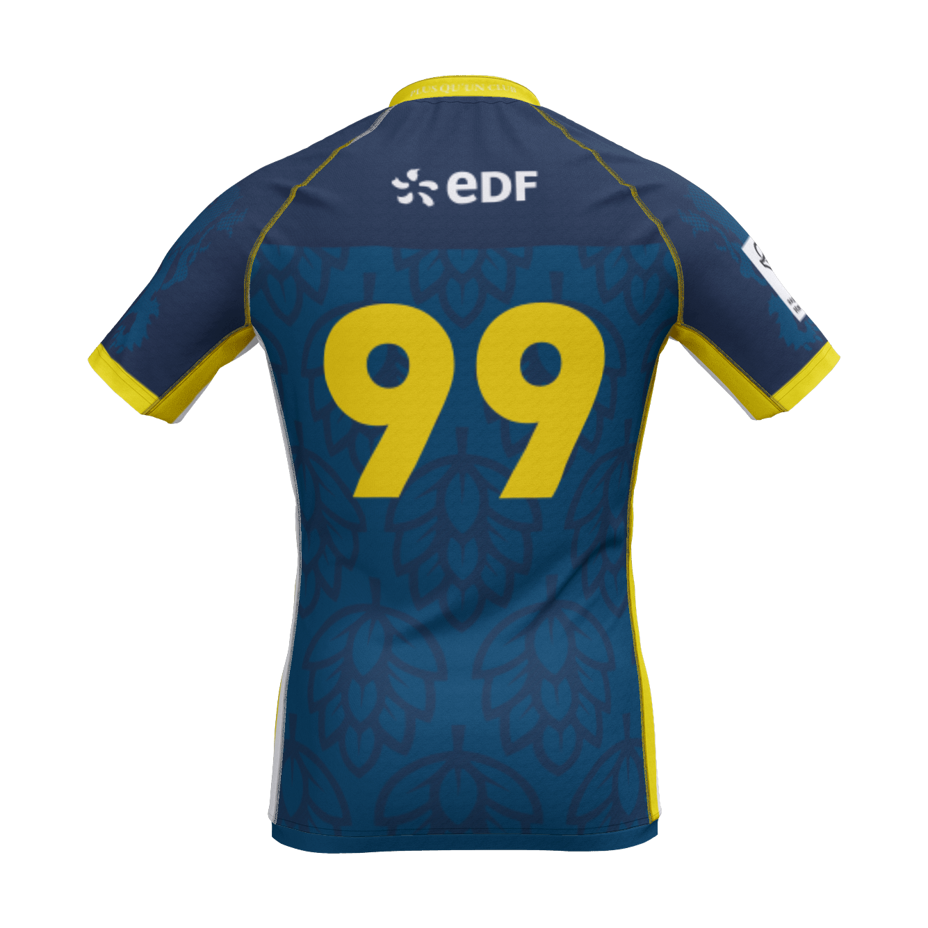 MAILLOT RUGBY MANCHES COURTES HOMME R500 OMR 24-25 Extérieur