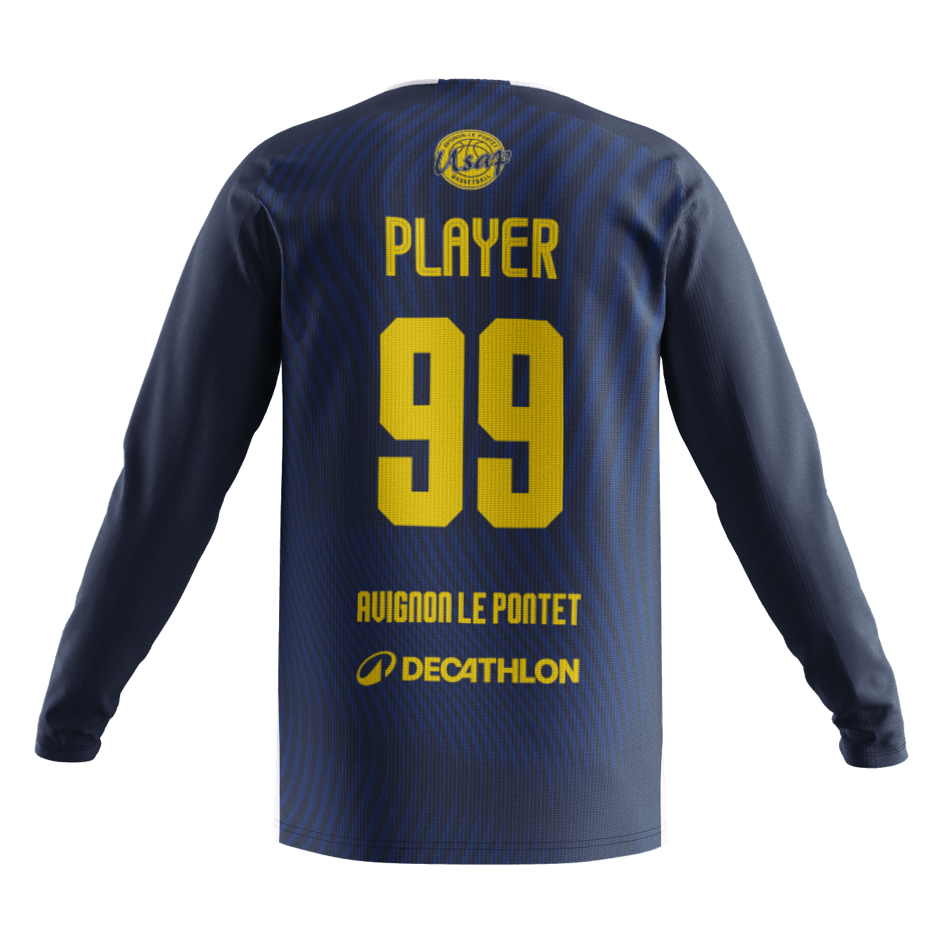 Shooting Shirt Homme ML - USAP Bleu