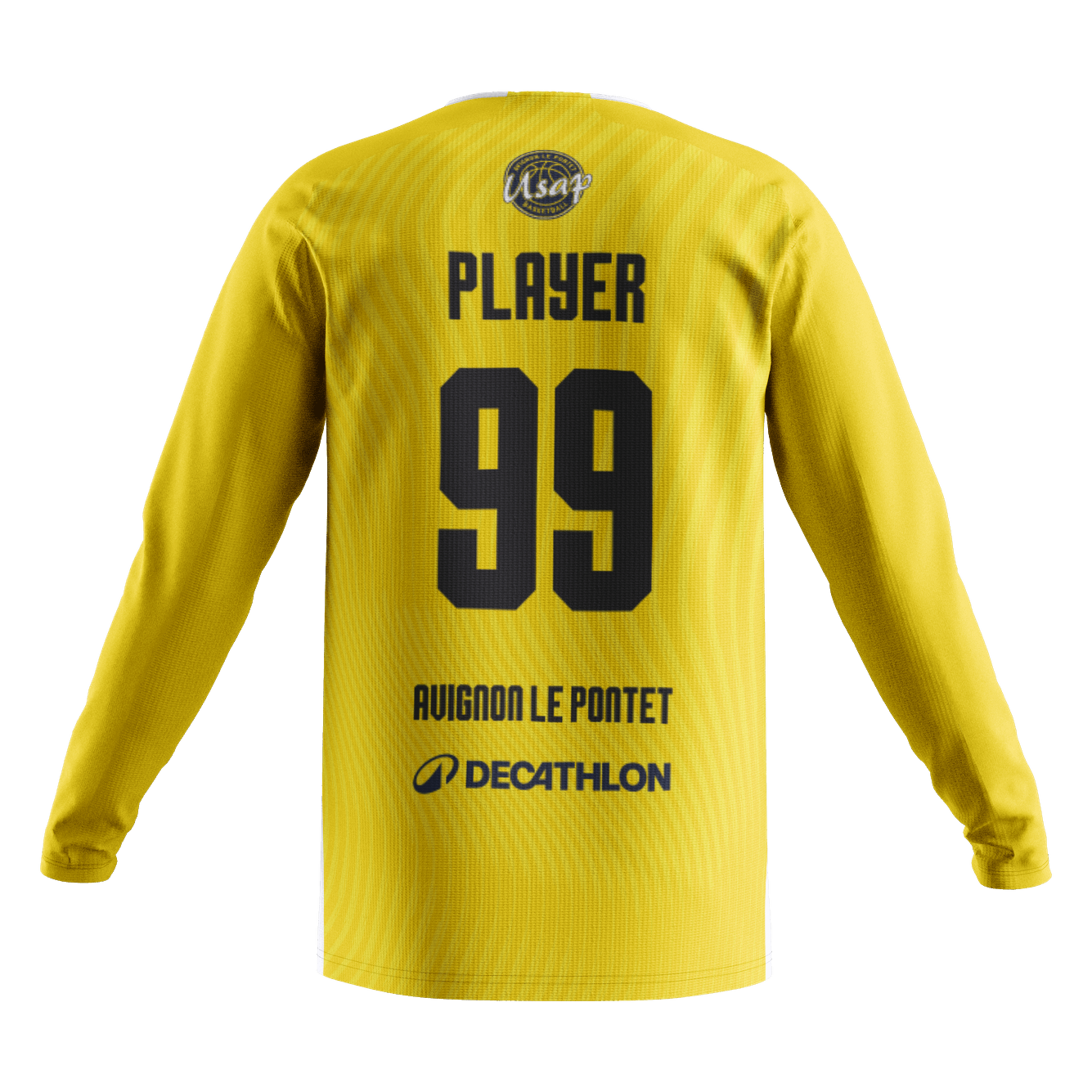 Shooting Shirt Homme ML - USAP Jaune