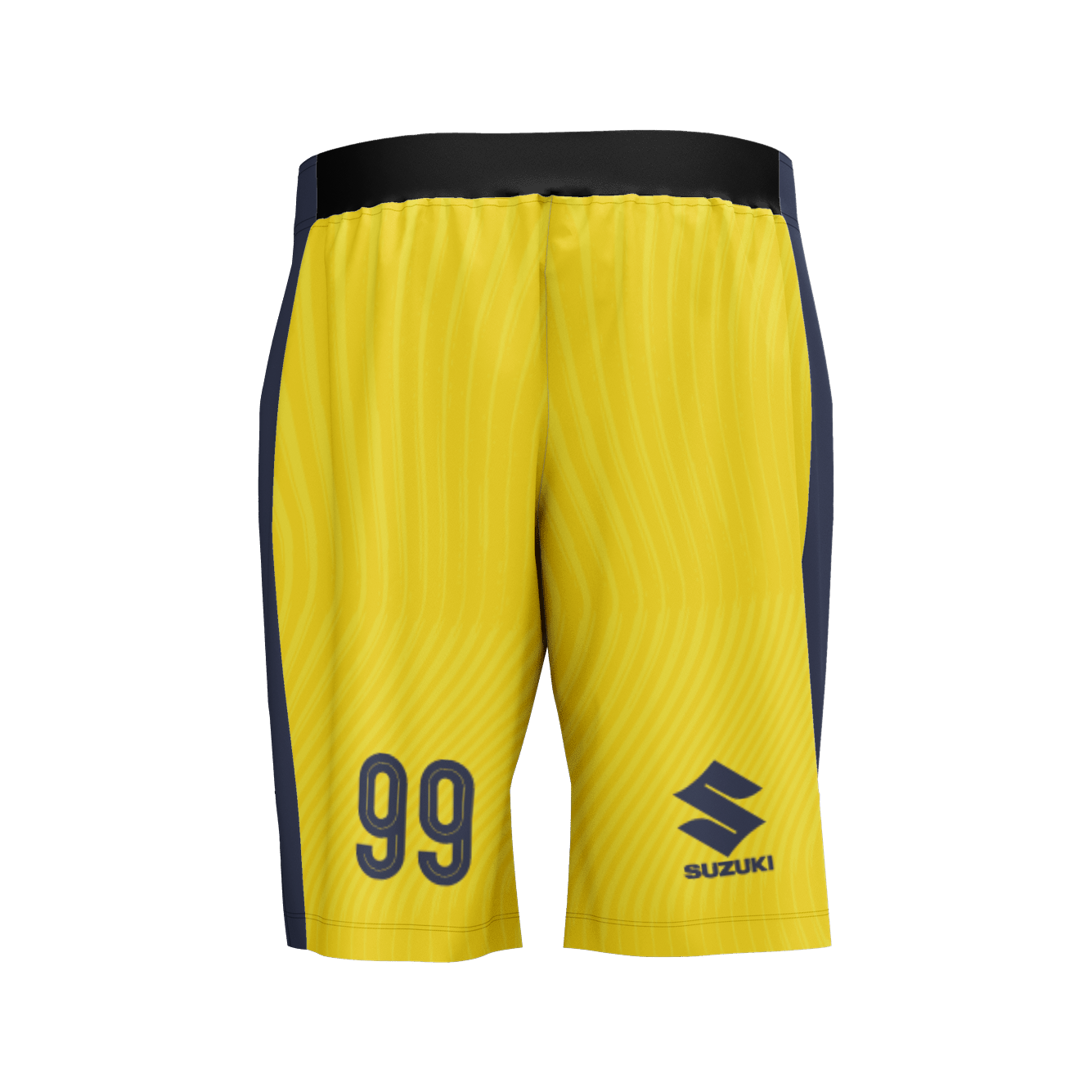 USAP - Short De Basket Homme T500 Jaune
