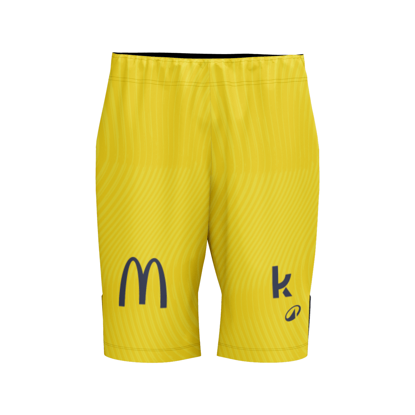 USAP - Short De Basket Homme T500 Jaune