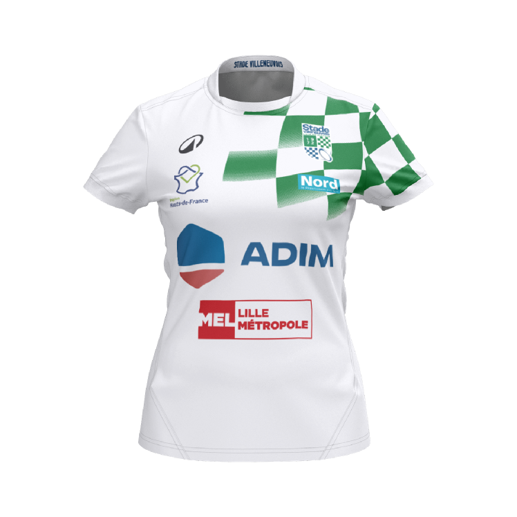 Maillot De Rugby Femme R500 SVLM LES CADETTES