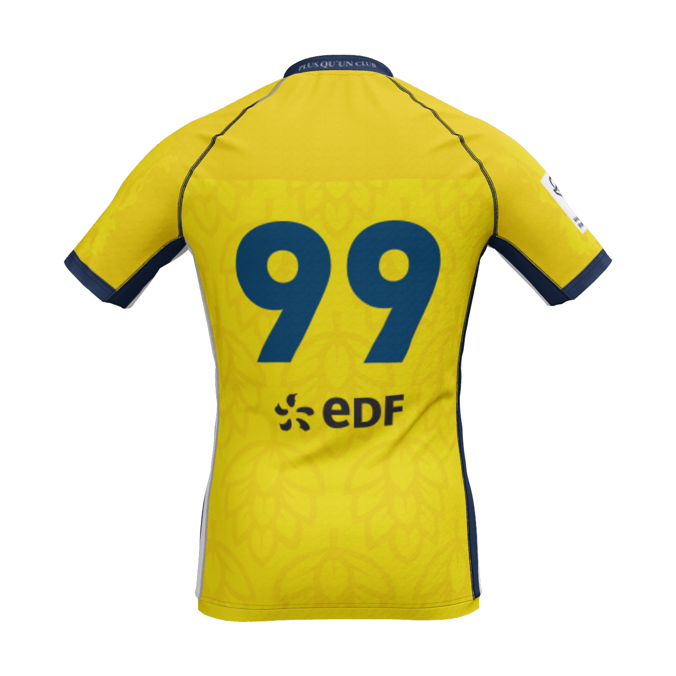 MAILLOT RUGBY MANCHES COURTES HOMME R500 OMR 24-25 Domicile
