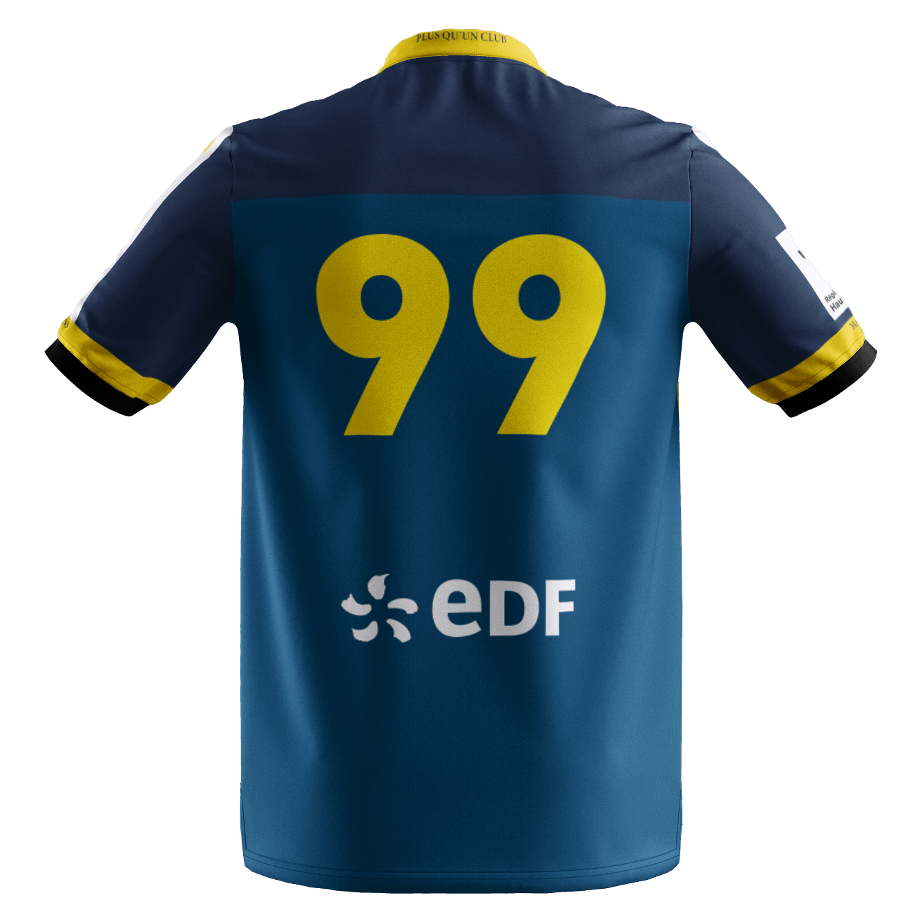 MAILLOT RUGBY MANCHES COURTES HOMME R500 OMR 25-26 EXTERIEUR