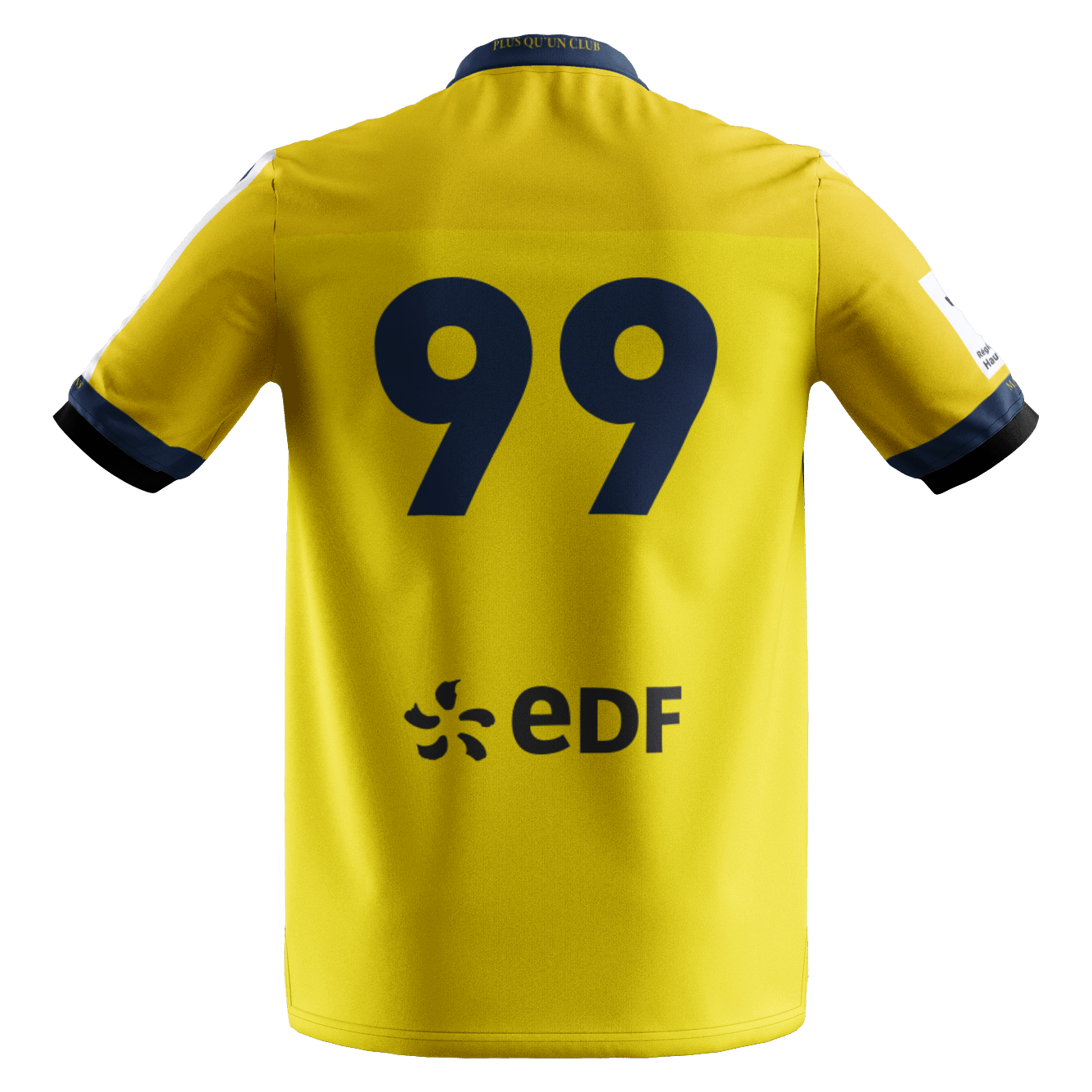 MAILLOT RUGBY MANCHES COURTES HOMME R500 OMR 25-26 DOMICILE