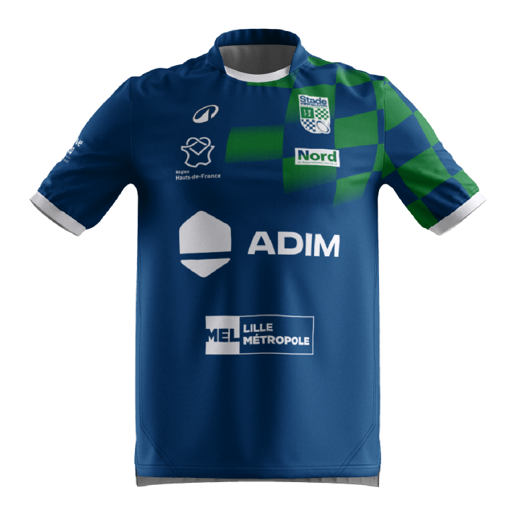 MAILLOT RUGBY HOMME R500 SVLM