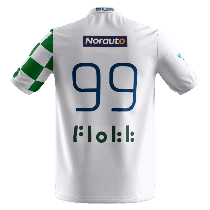MAILLOT RUGBY HOMME R500 SVLM Blanc