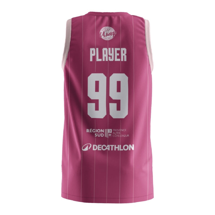 USAP - Maillot De Basket Homme T500 Rose